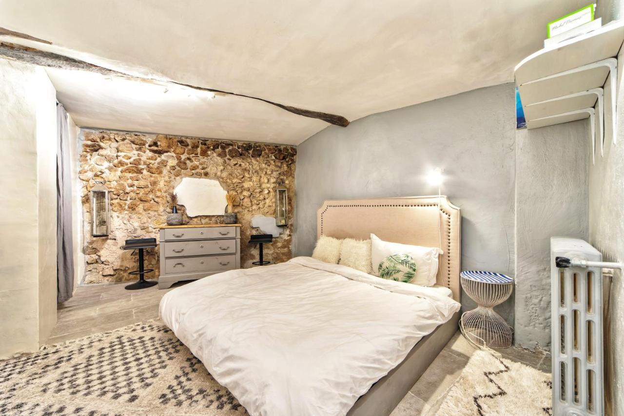 Townhouse Mougins In The Old Village, Fantastic View, Sea And Mountains エクステリア 写真